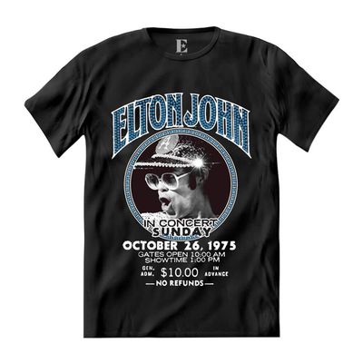 Camiseta Elton John - In Concert Diamante Tee