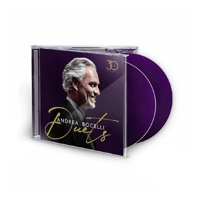 CD Andrea Bocelli - Duets 30th Anniversary (2CD) - Importado