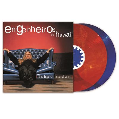 Vinil Engenheiros do Hawaii - Tchau Radar! 1999 (2LP vermelho/azul)