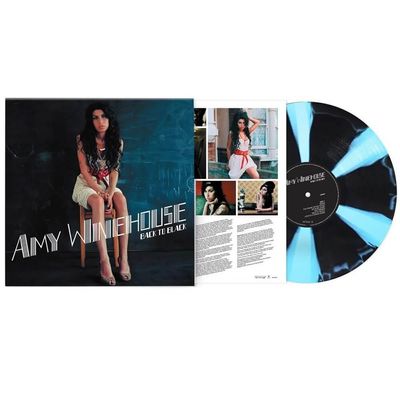 Vinil Amy Winehouse - Back To Black (Exclusive Limited Editon Black & Blue) - Importado