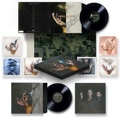 Boxset Imagine Dragons - Smoke + Mirrors Ten (Black/3LP) - Importado