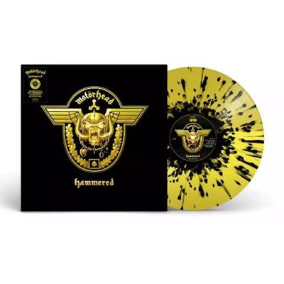 Vinil Motörhead - Hammered (LP Gold/Black Splatter/20th Anniversary) - Importado