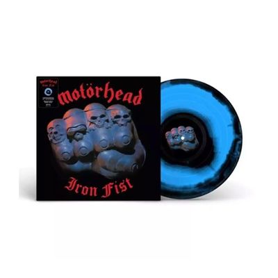 Vinil Motörhead - Iron Fist (LP Black & Blue Swirl Vinyl/40th Anniversary) - Importado
