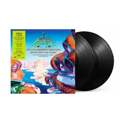 Vinil Asia - Asia in Asia - Live at The Budokan Tokyo 1983 (2LP) - Importado