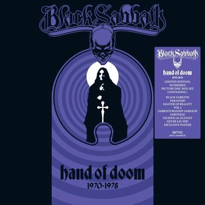 Box Black Sabbath - Hand of Doom (8LP Picture Disc Boxset) - Importado