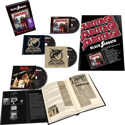 Box Black Sabbath - Sabotage (4CD Super Deluxe Box Set) - Importado