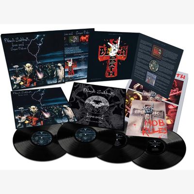 Vinil Black Sabbath - Live Evil (4LP Super Deluxe 40th Anniversary Edition) - Importado