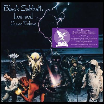 Vinil Black Sabbath - Live Evil (4LP Super Deluxe 40th Anniversary Edition) - Importado