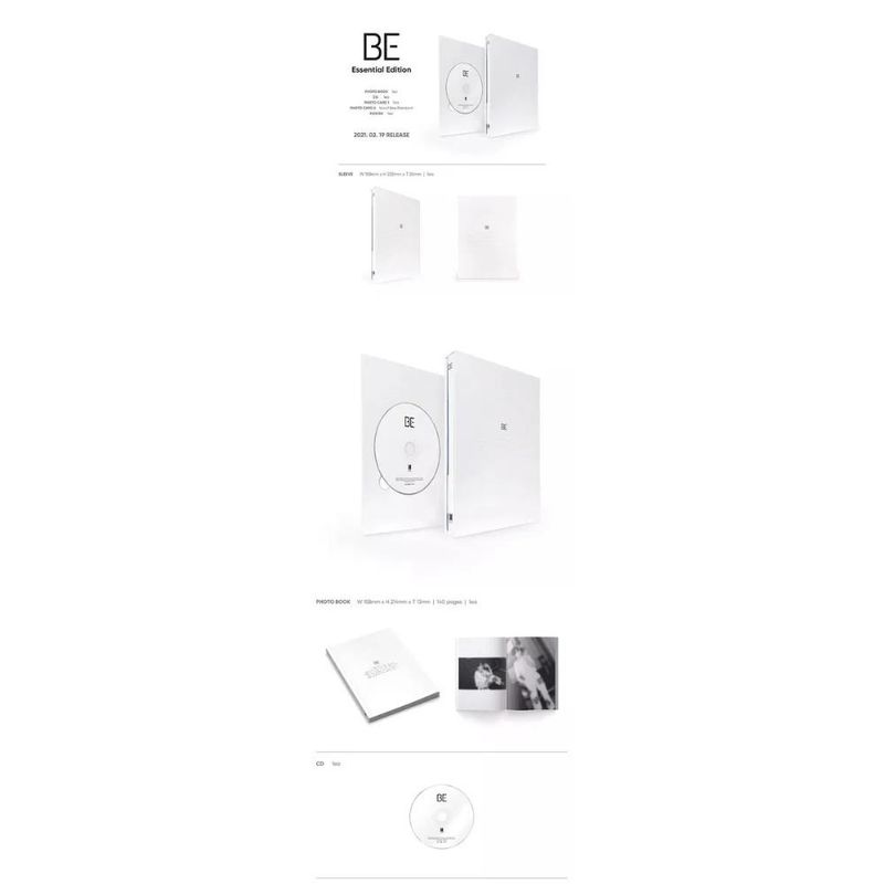CD BTS - BE (Essential Edition) - Importado | Universal Music Store