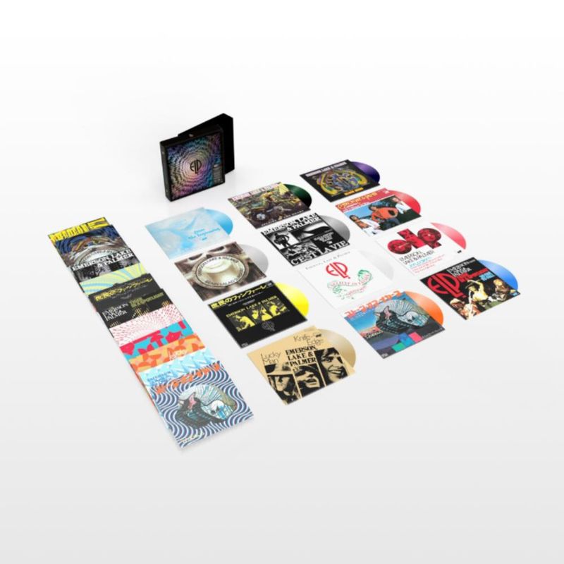 Box Emerson, Lake & Palmer - Singles (12x7 inch Singles