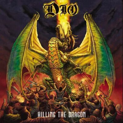 Vinil Dio - Killing the Dragon (Splatter Vinyl / Limited Edition Red & Orange Swirl LP) - Importado