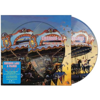 Vinil Emerson, Lake & Palmer - Black Moon (LP Picture Disc 2022) - Importado