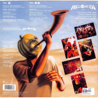 Vinil Helloween - Walls of Jericho (LP Disc 3 / Orange Colour Vinyl Version) - Importado