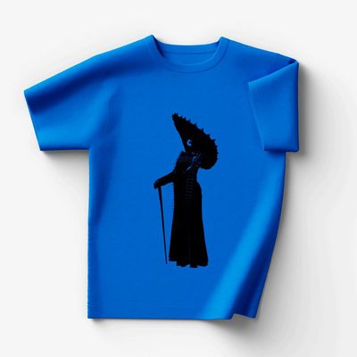 Camiseta Lady Gaga - Rio Silhueta (Blue)