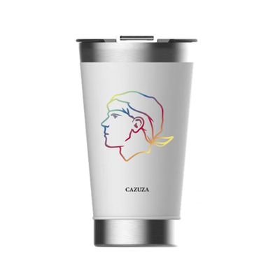 Copo Térmico Cazuza - Branco