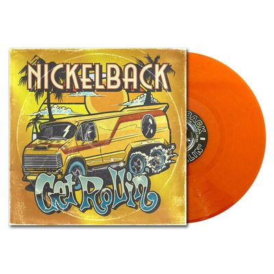 Vinil Nickelback - Get Rollin' (LP Transparent Orange Vinyl) - Importado