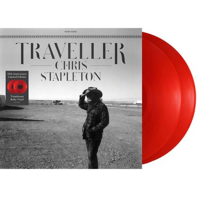 Vinil Chris Stapleton - Traveller (10 year anniversary/Exclusive/Translucent Ruby/2LP) - Importado