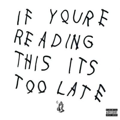 CD Drake - If You're Reading This It's Too Late - Importado