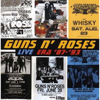 CD Guns N' Roses - Live Era '87-'93 (Explicit Version - 2CD) - Importado
