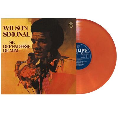 Vinil Wilson Simonal - Se Dependesse de Mim 1972 (Laranja Translúcido)