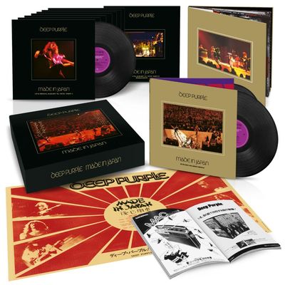 Box Deep Purple - Made In Japan (2025 Mixes - Deluxe/10LP) - Importado