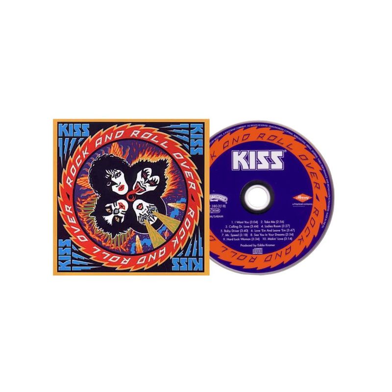 CD Kiss - Rock And Roll Over (CD Remastered Version) - Importado