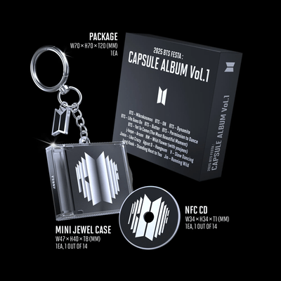 NFC CD BTS - 2025 BTS FESTA: CAPSULE ALBUM Vol.1 - Importado