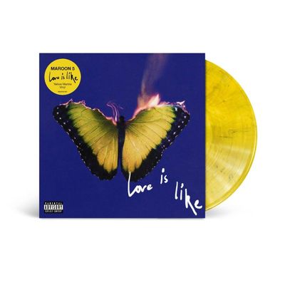 Vinil Maroon 5 - Love Is Like (LP Standard / Marble Yellow Vinyl) - Importado