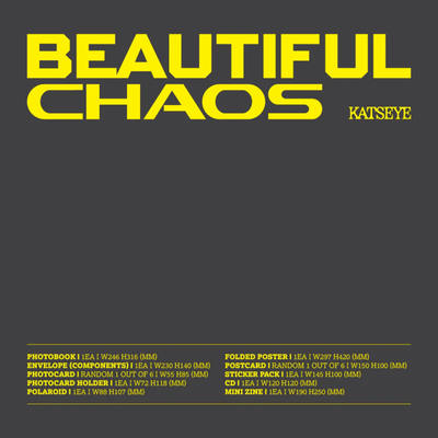 CD Katseye - BEAUTIFUL CHAOS (Chaotic Ver.) - Importado
