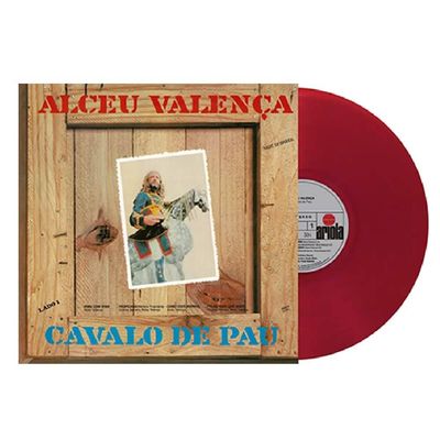 Vinil Alceu Valença - Cavalo de Pau (LP Vermelho)