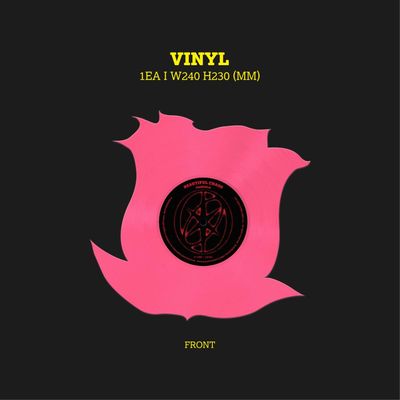 Vinil Katseye - Gabriela (Rose Die-Cut/ 7") - Importado