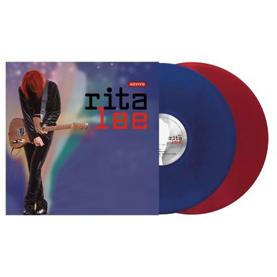 Vinil Rita Lee - ao Vivo (2LP Azul / Vermelho)