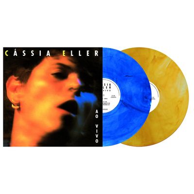 Vinil Cássia Eller - Cassia Eller Ao Vivo (2LP Azul / Amarelo)